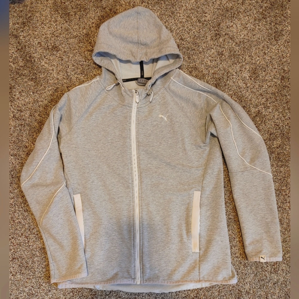Womens puma zip up hoodie